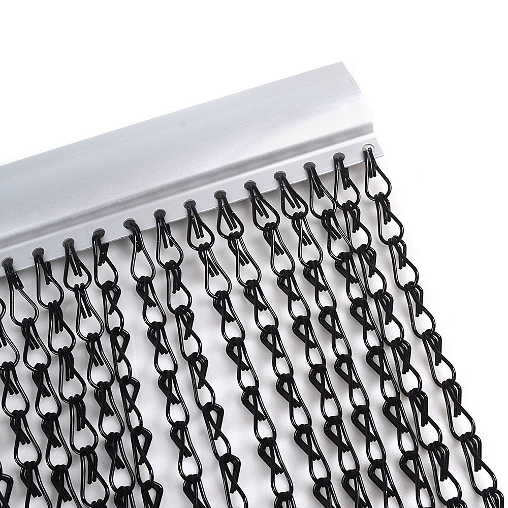 High Strength Architectural Metal Mesh Curtain Lightweight Chain Link For Fireproof Decorative