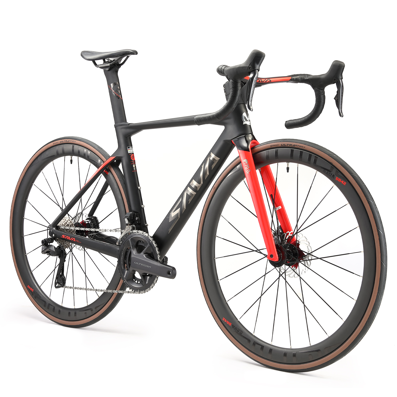 SAVA Electronic Shifting Carbon Road Bike Full Carbon Bicycle Shimano R8170 Groupset 2