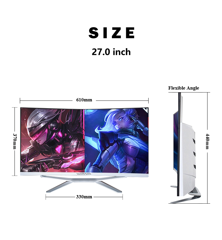 27 Inch All In One Gaming PC with No CD ROM Optical Drive Type and 4g/8g DDR3 Optional