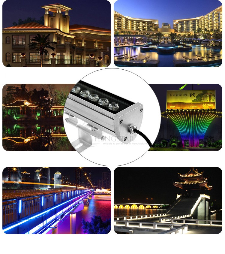 IP65 Wall Washer Lamp , DMX LED Wall Washer For Decoration Lighting Project