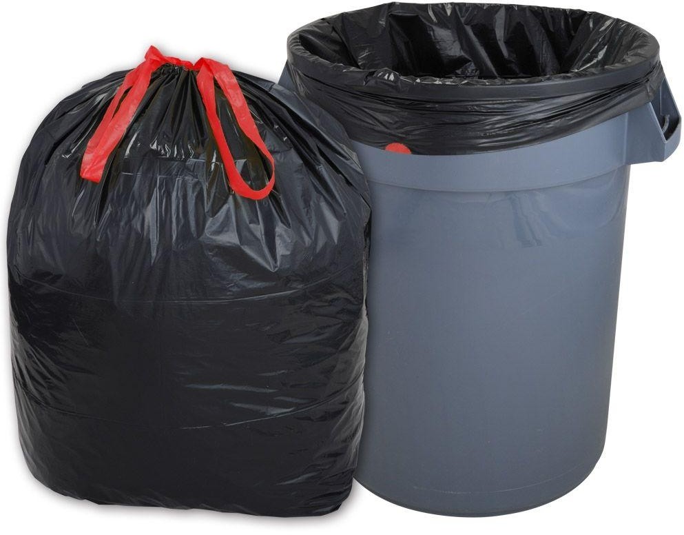 Biodegradable Plastic Eco Garbage Bags HDPE Material High Durability