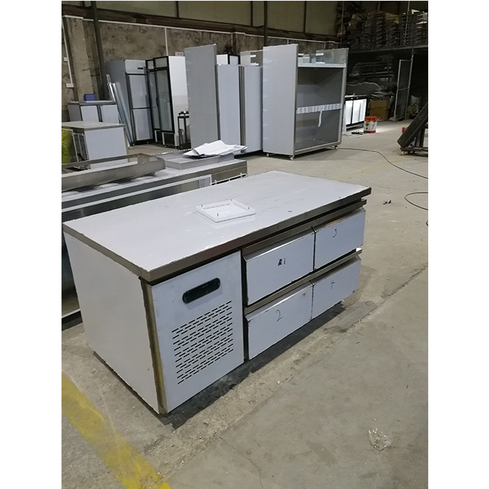 304SS 250W Commercial Fridge Freezer for kitchen