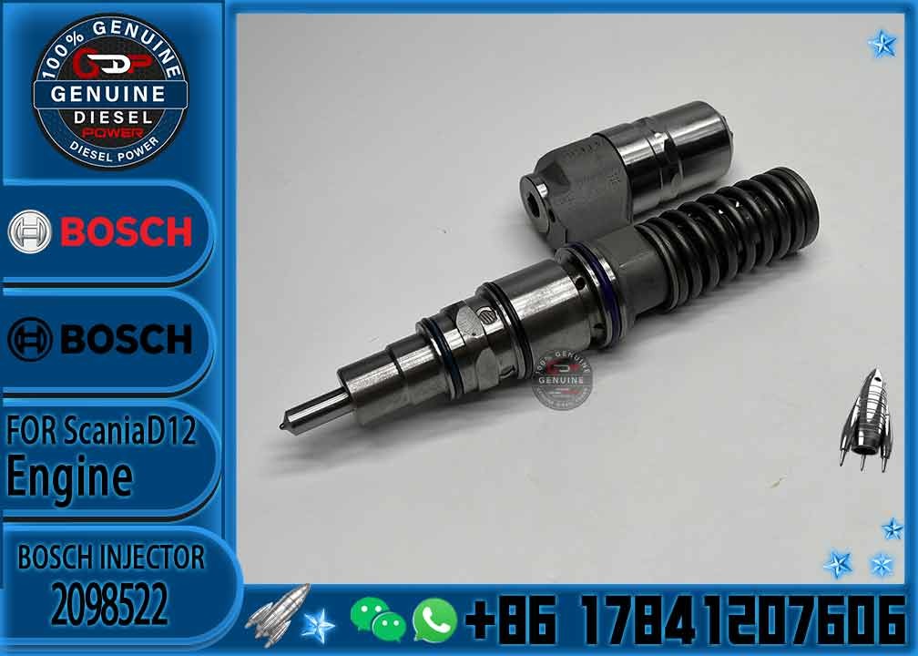 Hot Sale Diesel Fuel Injector 0414701070 Common Rail Fuel Injector 2098522 For Scania