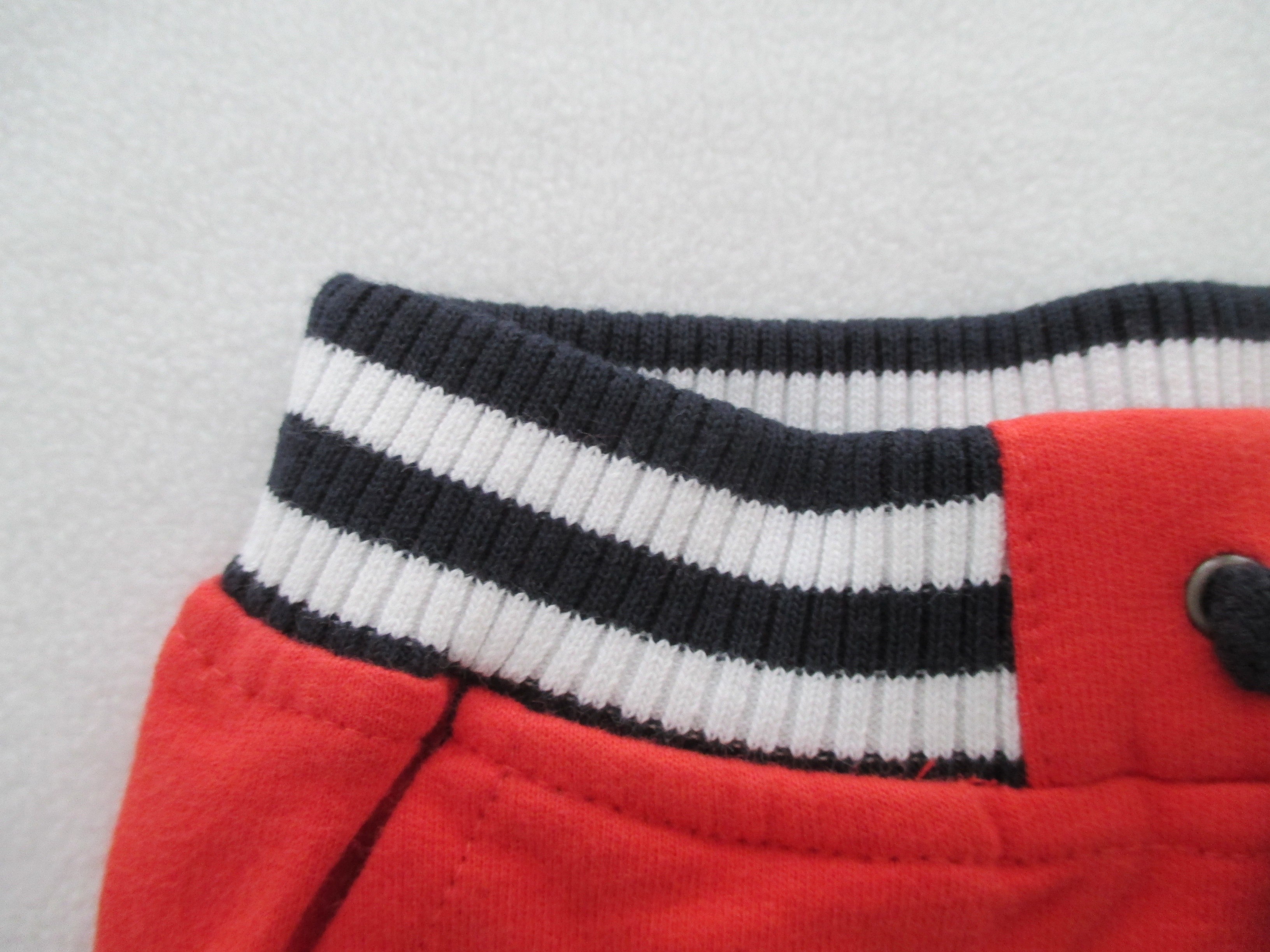 Cotton Fleece Newborn Baby Boy Pants 2 X 2 Yarn Rib Waistband
