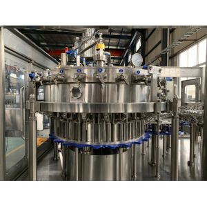 Easy Carbonated Beverage Bottling Equipment Automatic Rinsing Filling Capping