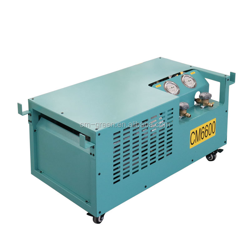 Freon High Speed Gas Recovery And Filling Charging Refrigerant Reclaim Machine 2HP Freon Recovery Recharge Machine