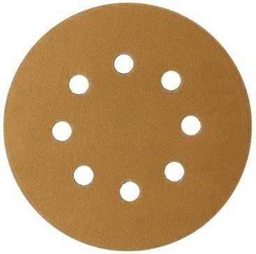 Hook And Loop Automotive Sanding Disc Putty Grinding sandpaper discs 236U yellow