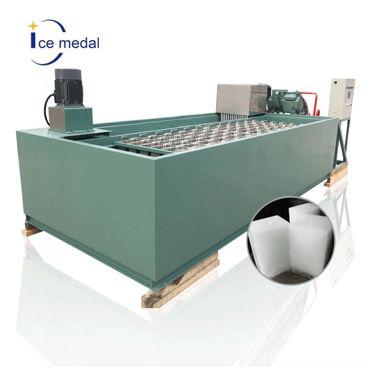 15 Tons Per Day Industrial Ice Block Machine / Automatic Iceblock Maker