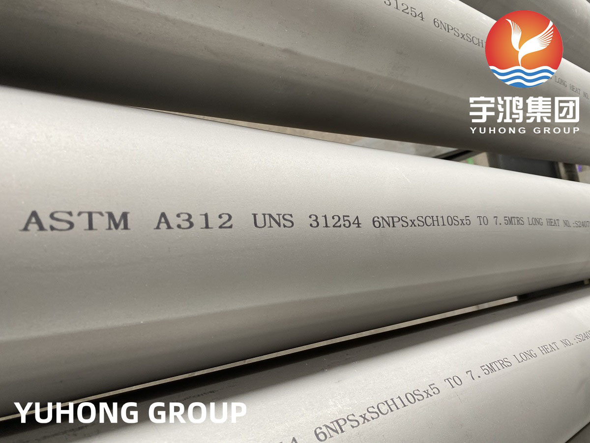 ASTM A312 Duplex Stainless Steel Tube High Resistance
