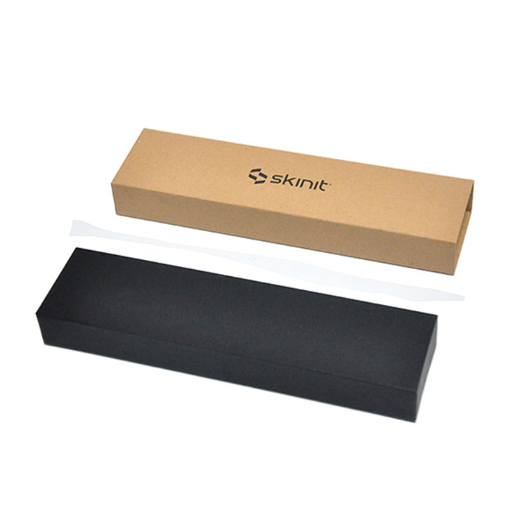 250g 300g Black Kraft Paper Box For Packaging Earring Jewlery Box Gift