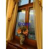 Buy cheap Residential Brown Aluminium Double Glazed Windows Water Resistant High Strength from wholesalers