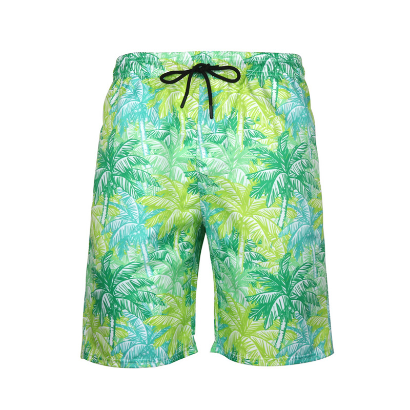 OEM Mens Swim Trunks 4 Way Stretch Beach Surfing Shorts Without Mesh Lining