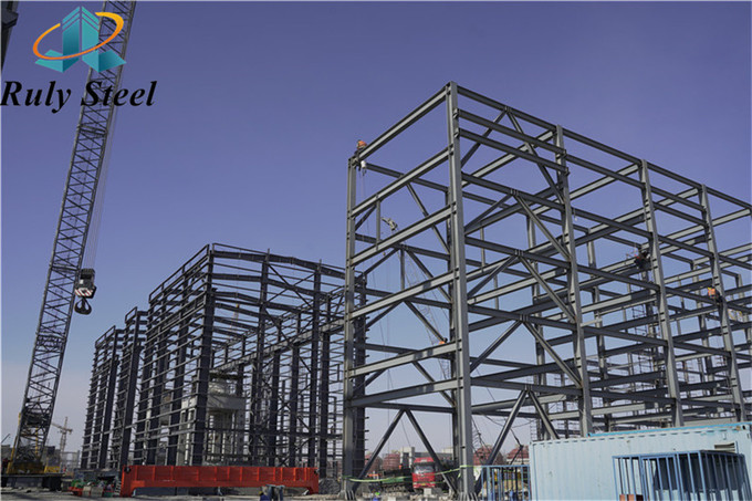 Industrial Prefabricated Light Steel Structure Warehouse Building H Section Construction Produced By China