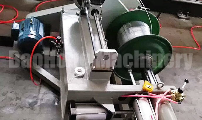 Shaftless Motorized Pay Off Cable Rewinding Machine / Electrical Rewinding Machine