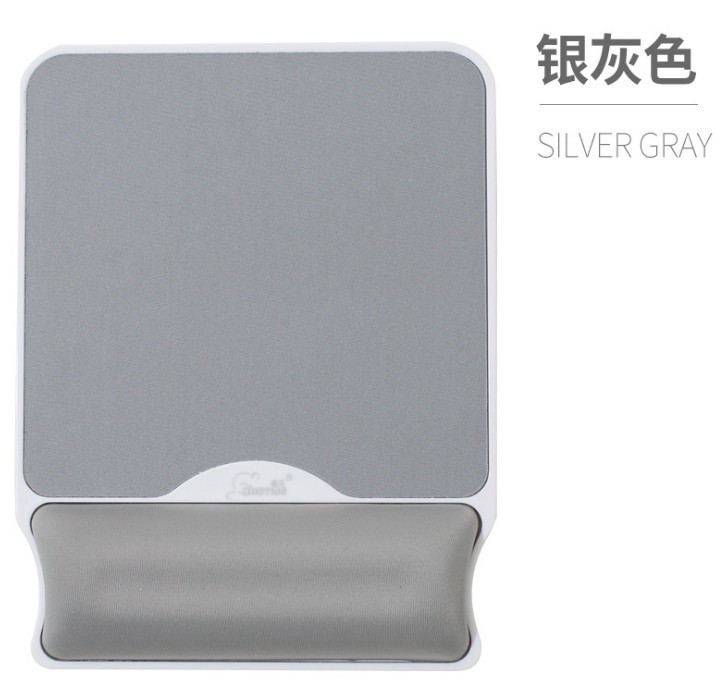 Lycra Cloth Memory Foam Mouse Pad Private Logo With PU Base