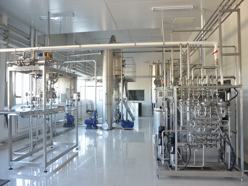Raw Fruit Mango Juice Processing Line Sterilizing 10T Per Day