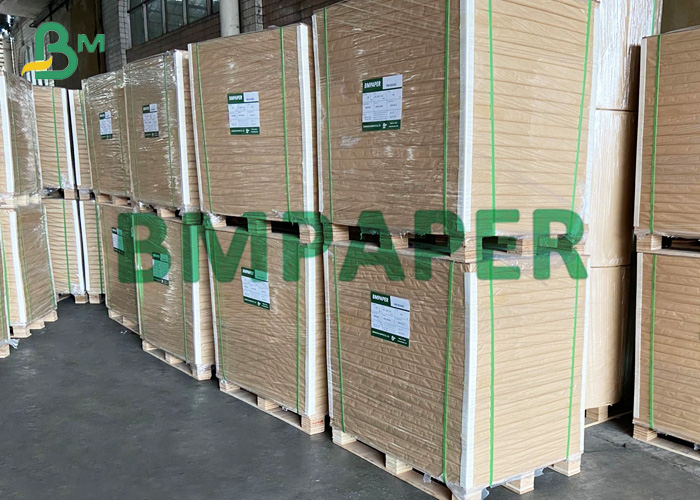 30gsm - 450gsm Brown Extensible Kraft Paper For Food Product Packaging