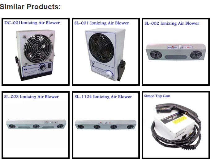 Anti-static Ionizer Suspended Air Blower Ion Fan For ESD Protection /SL-002 Hanging Ionzing Air Blower Two Heads For Industrial
