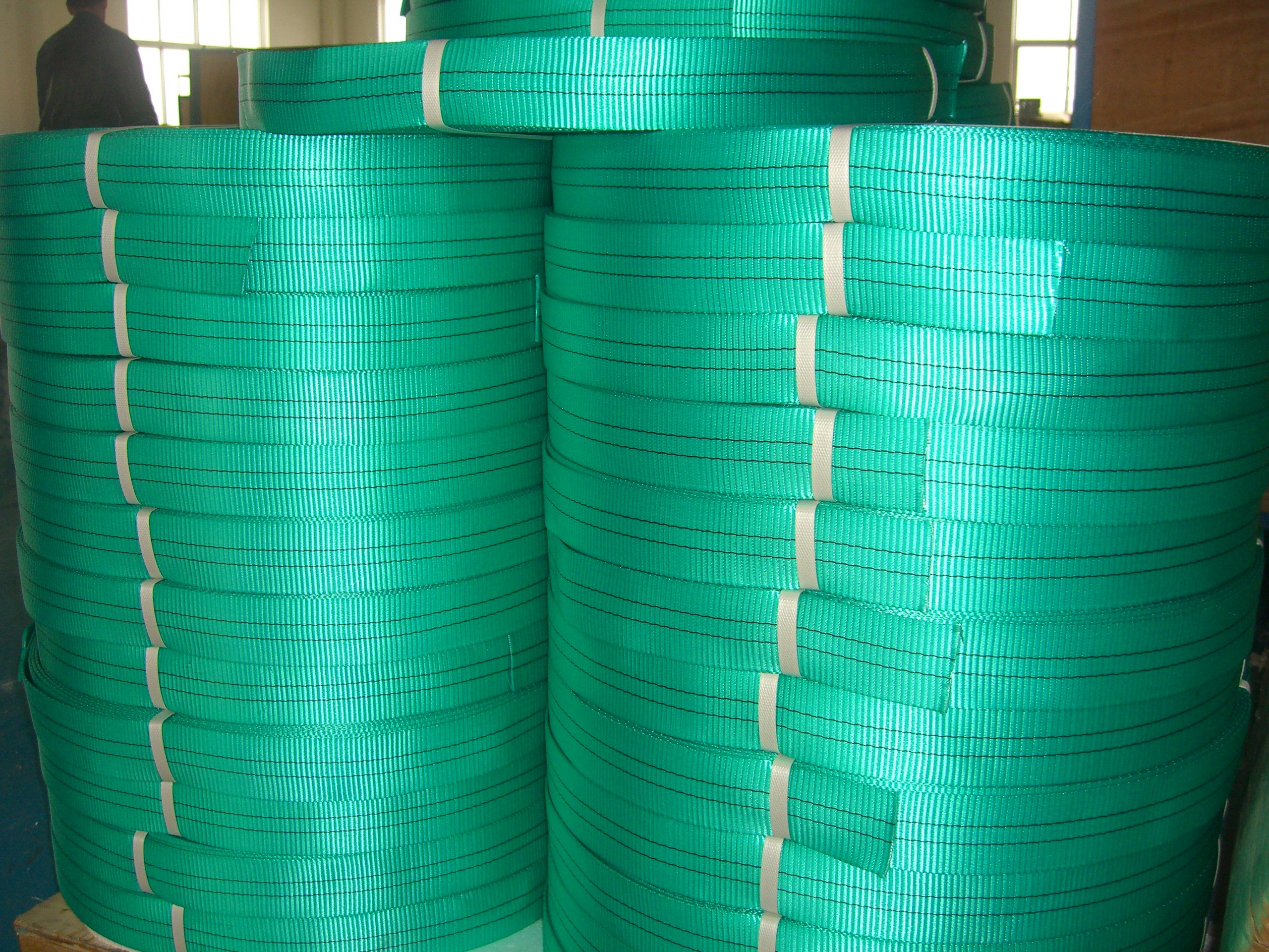 300mm Width 12t Polyester Webbing Roll Flat Pattern