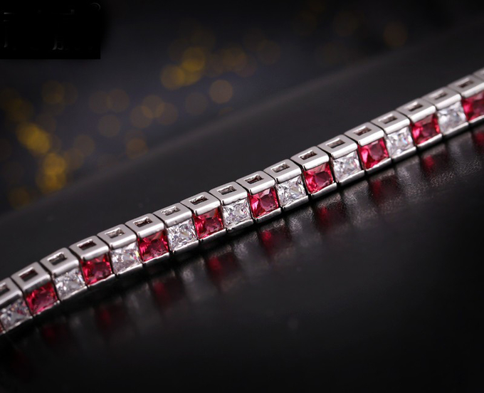 Fashion Bangle AAAA Cz Gold Silver color Wedding Bracelet bangle for women Fashion accessaries