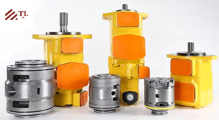 100% Vane Pump Group For Construction Machines 3G7635 3G7640 6E2927 6E2930 6E2931