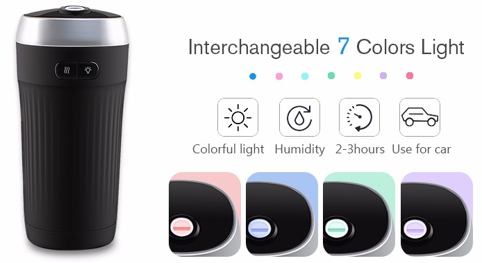 50ml 300ml Ultrasonic Electric Mini Car Aromatherapy Diffuser
