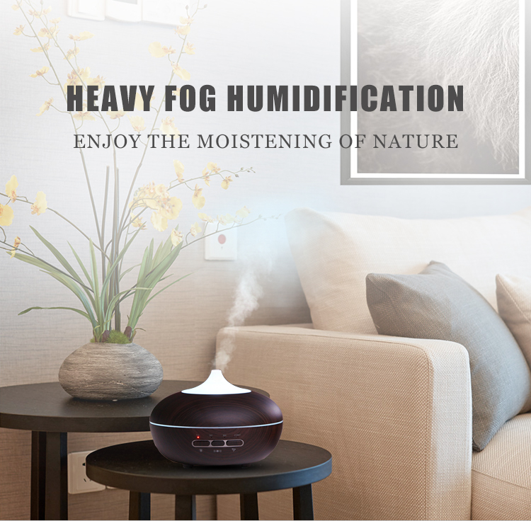 300ml Portable Aroma Air Humidifier With Water Shortage Protection