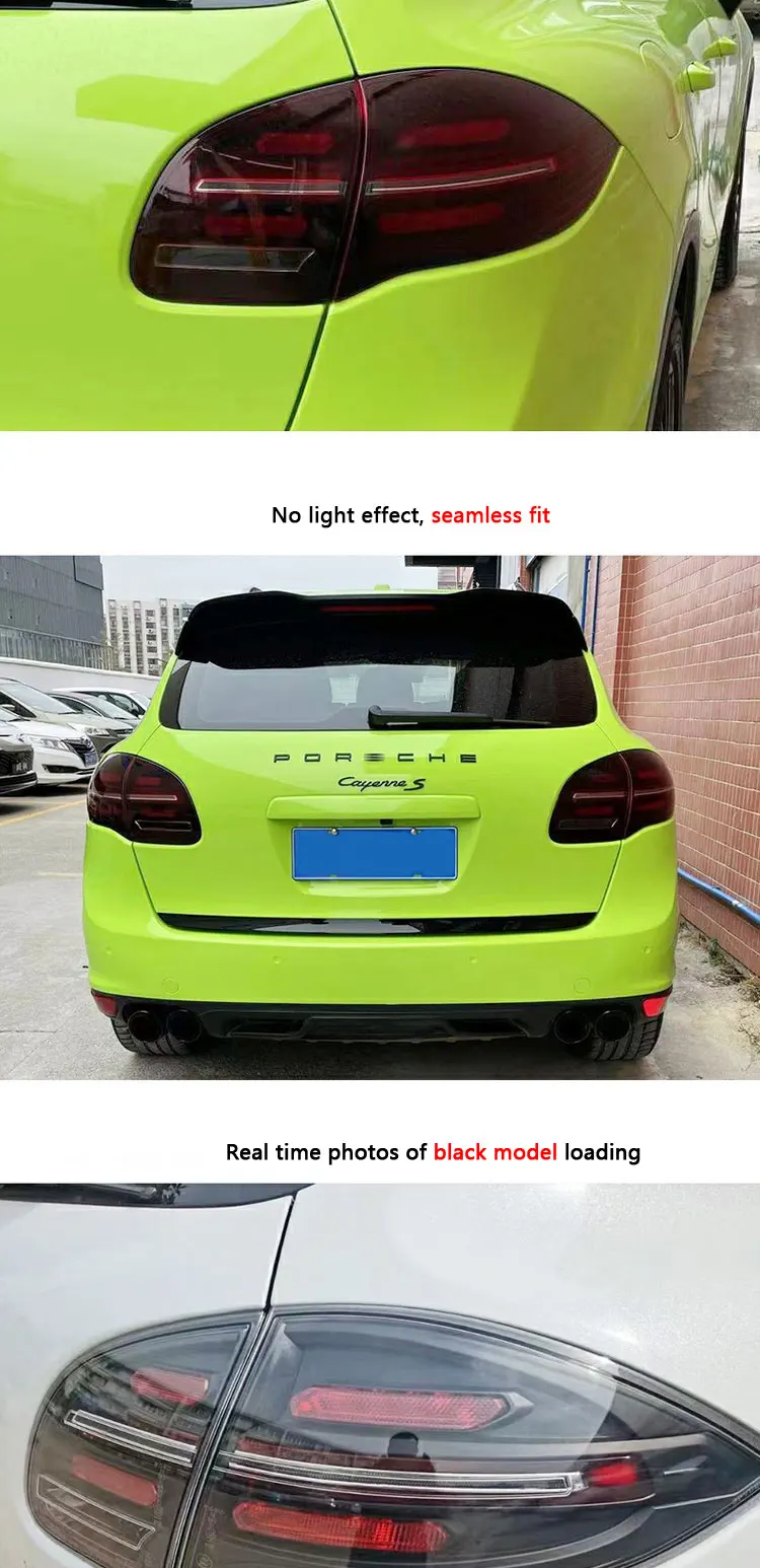 For Porsche Cayenne 958.1 2011-2014 Led Tail Lights Upgraded New Car Taillights Flowing Light Turn Signal Plug And Play