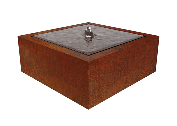 Metal Garden Water Fountains Decorative Outdoor Sculpture Water Features