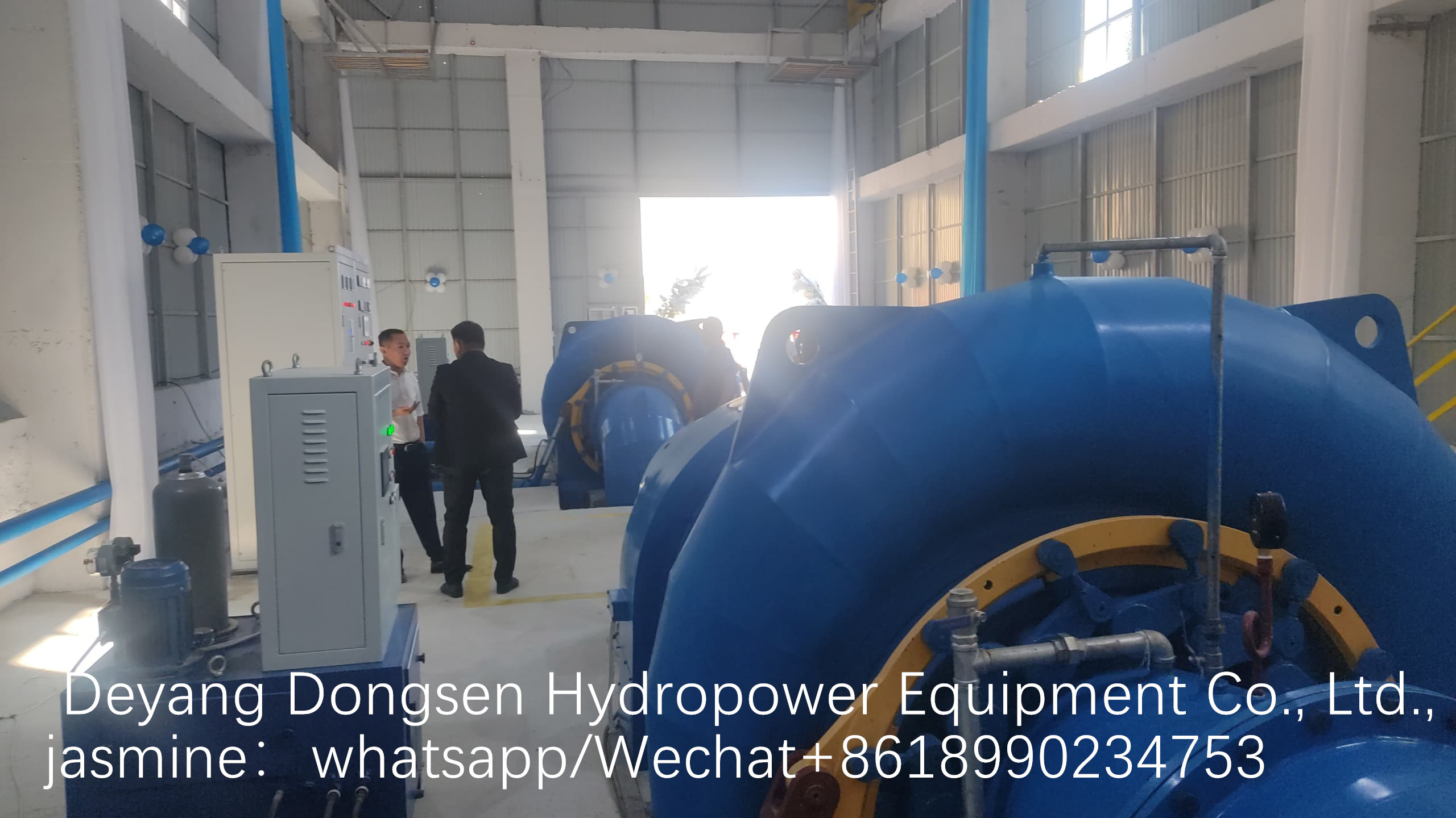 Stainless Steel Francis Turbine Generator with 90%-96% Efficiency and 300KW-20MW Power