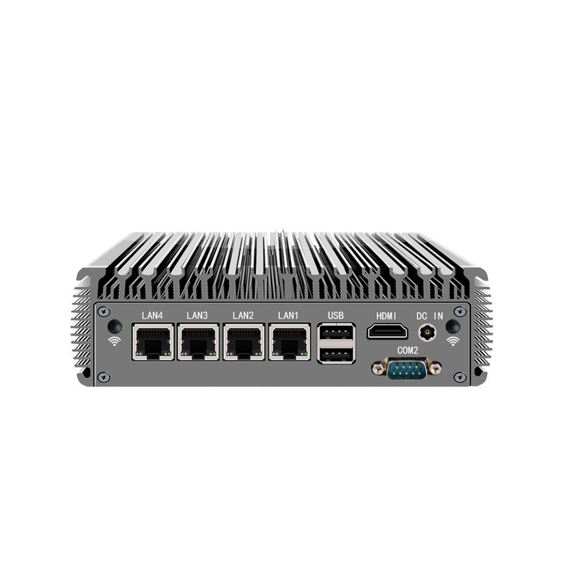 fanless embedded box pc intel celeron J4125 N5105 mini pc computer for industrial