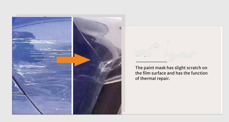 Anti Scratch TPH Self Healing Paint Protection Film Glossy Finish 3MIL