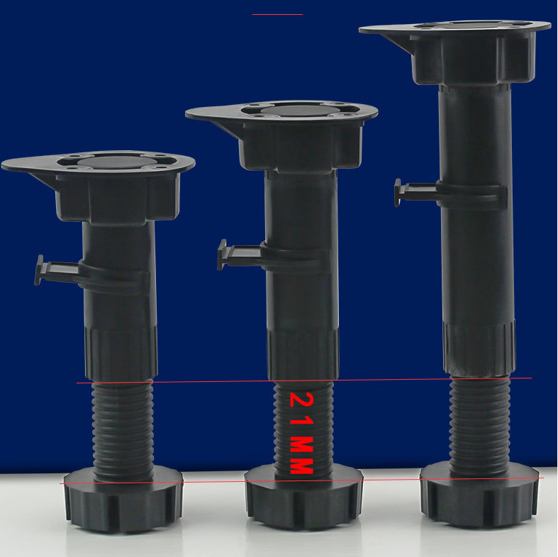 Kitchen Plastic Sofa Legs Adjustment Furniture Hardware Fittings