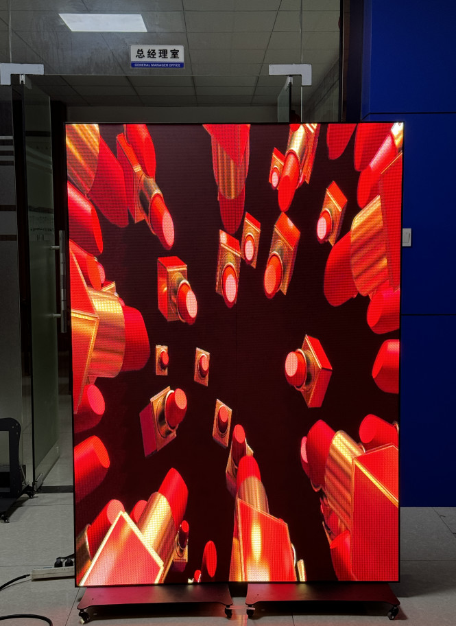 Indoor P2.5mm Creative LED Display Screen 640x1920 3840Hz SMD1515 LED Poster Display