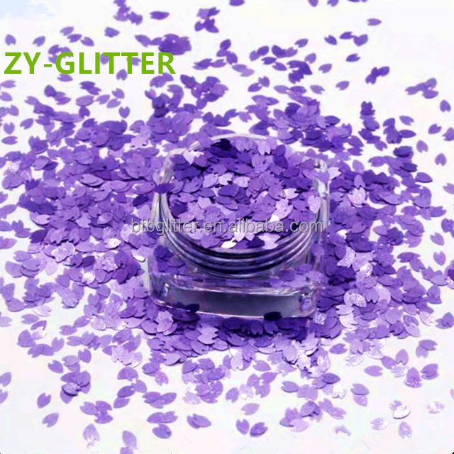 OEM Stock Polyester Holographic Silver Marahuana Leaf Glitter Shapes Party Shapes Advantage Stock OEM Advantage Party
