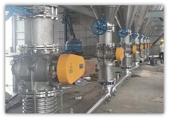 DN250 High Pressure Electric Rotary Valve System Dust Collector Air Lock