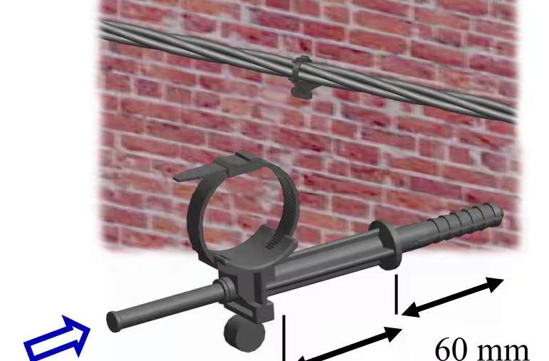 Cable Tie Wall Nail Clip Electrical Cable Clamp Suspension Clamp Expansion Pipe Wall Cable Clamp