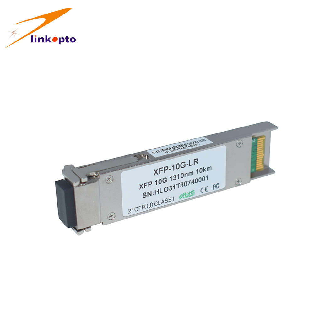 Dual LC fiber for XFP - 10g -LR , 10KM 20km Xfp Fiber Connector 1310nm Wavelength