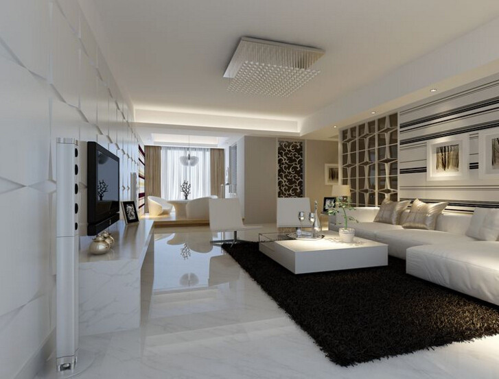 132.8 Mpa Compressive Property White Marble Flooring Border Designs For Fireplace