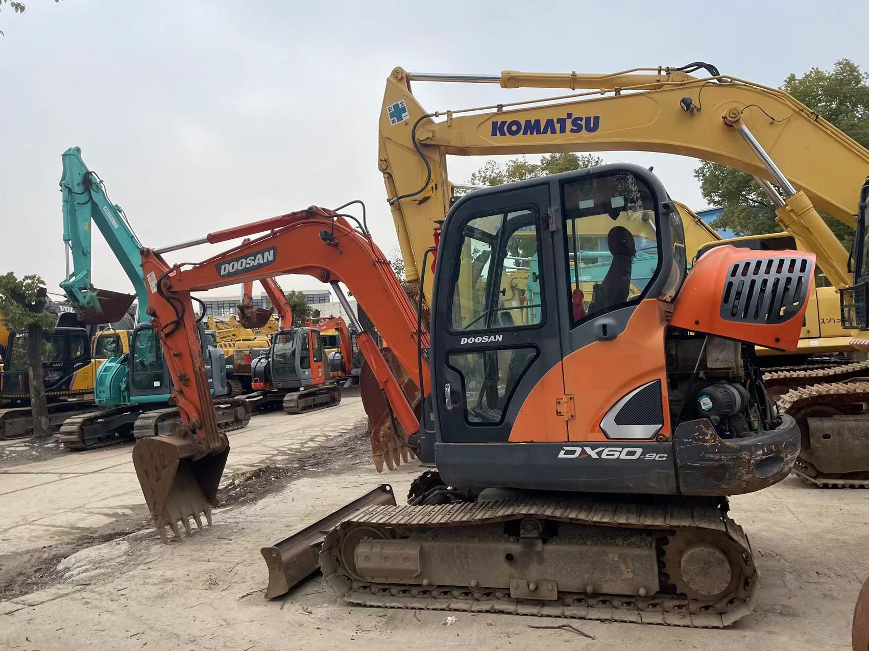2018 Year Used Doosan DX60-9C Mini Excavator In Excellent Condition/Used Doosan Mini Excavator For Sale
