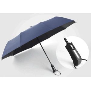 Fully automatic 10 bone folding advertising umbrella pongee fabric logo
