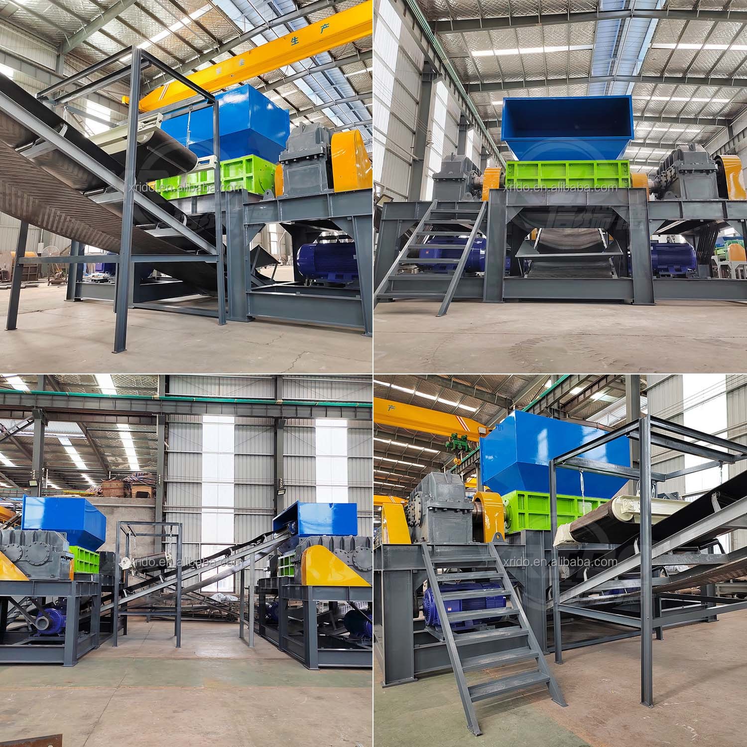 Scrap Shredder Metal Recycling Iron Metal Box Carbon Steel Shredder