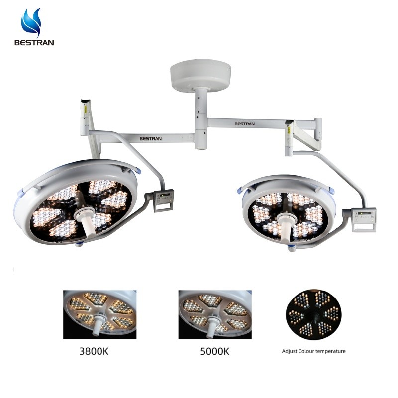 Illumination Depth 1300mm Ceiling Mounted OT Light Color Temperature Adjustable