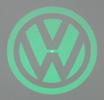 29.9° Volkswagen Car LOGO DOE Laser Module Auto Show Store Advertising Projection