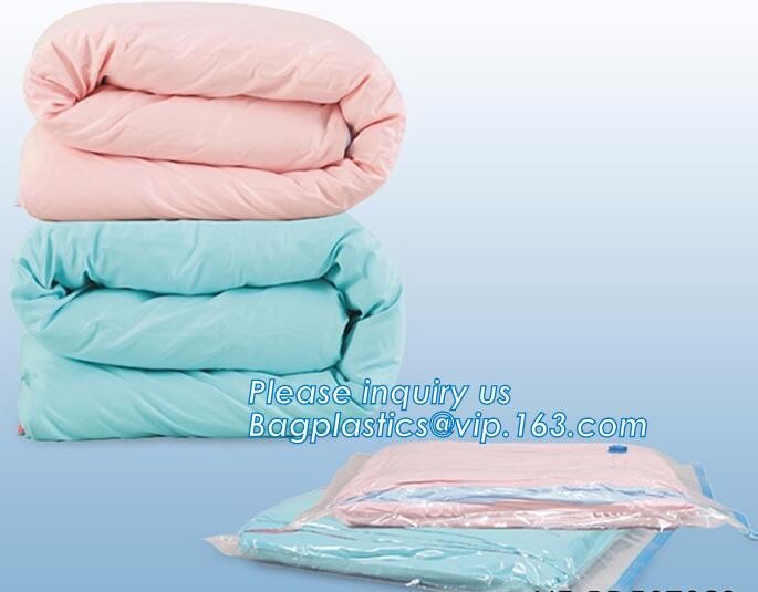 vacuum travel bag pa pe vacuum storage bag roll up, hand rolling pa vacumm bag, plastic vacuum travel bag, bagplastics