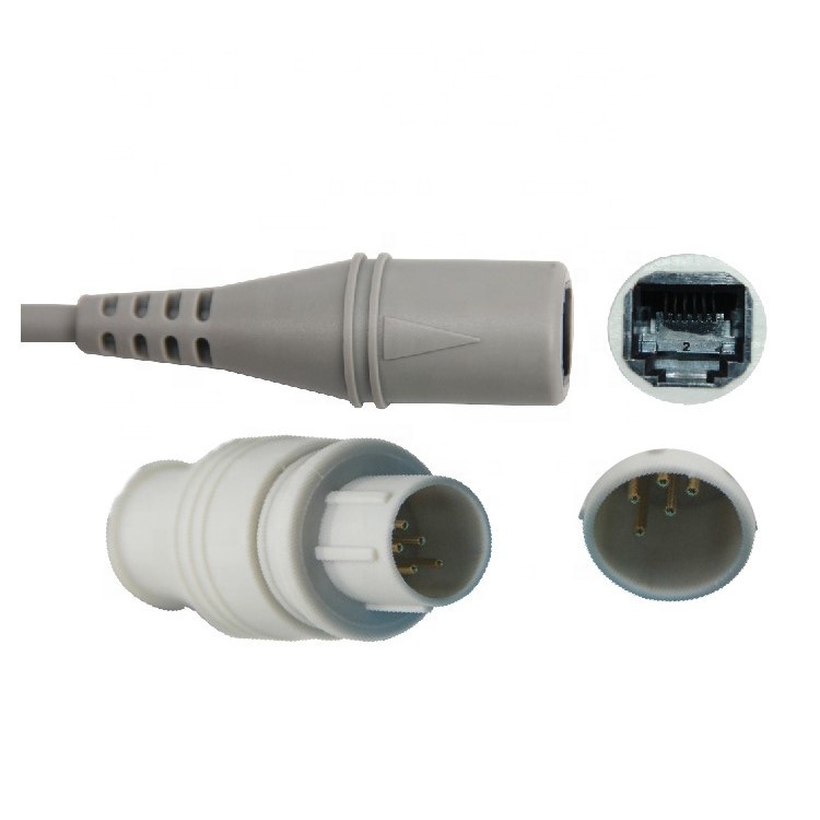Nihon Kohden IBP Cable To Smiths Transducer