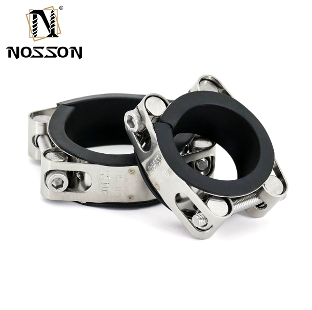 Heavy Duty Clamp Bolts Clamp Type with ZINC Finish GB Standard Strong Stainless Steel Hose Clamp Super Power
