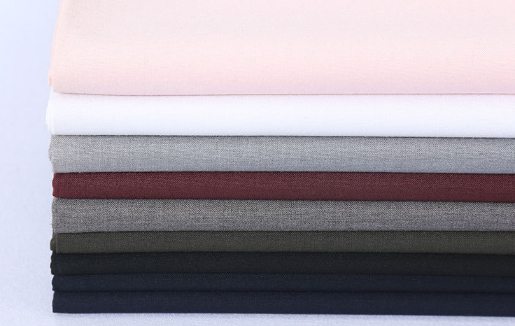 Polyester 65% Viscose 35% 99 X 50 Density Yarn Dyed Cotton Fabric