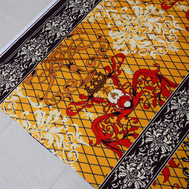 ODM Black Polyester Fabric For Clothes DIY Decoration