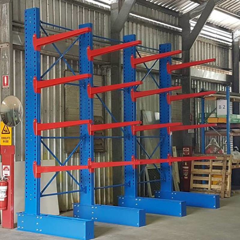 ODM Cantilever Racking System Q235B Pallet Racking Timber Shelves